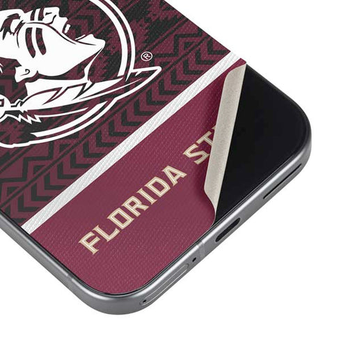 Florida State University Pattern Jersey Google Pixel 9 Skin